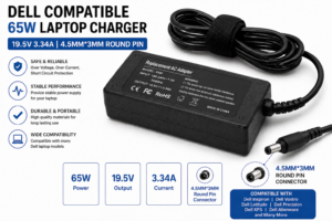 Dell compatible 65W laptop charger